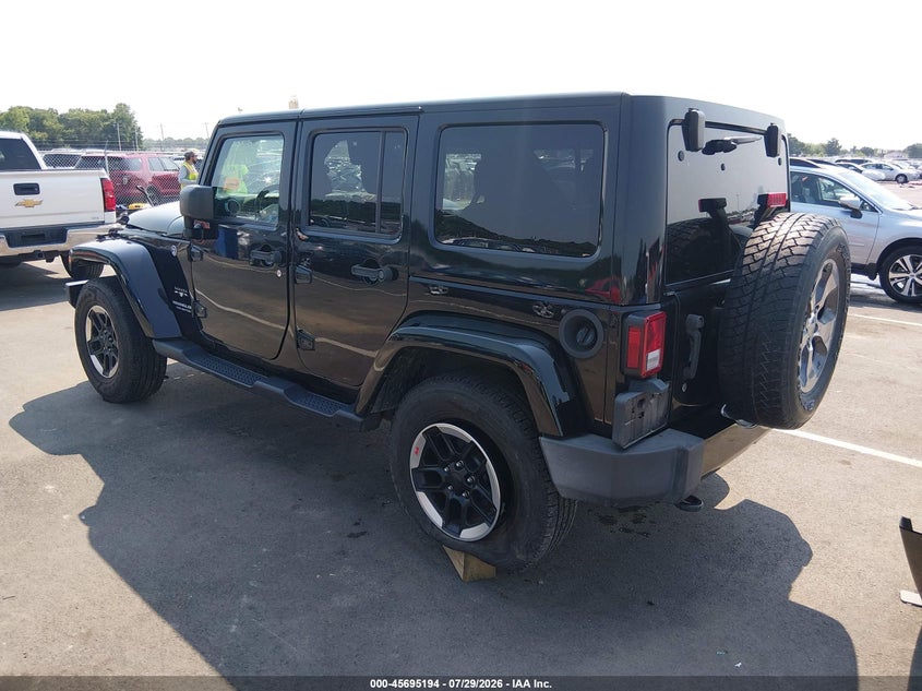 Vin: 1c4hjweg1gl136168, lot: 46193822, jeep wrangler unlimited sahara 20163