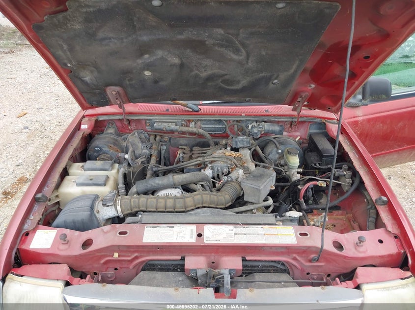 2000 Ford Ranger Xl/Xlt VIN: 1FTYR10V6YTA83809 Lot: 45695202