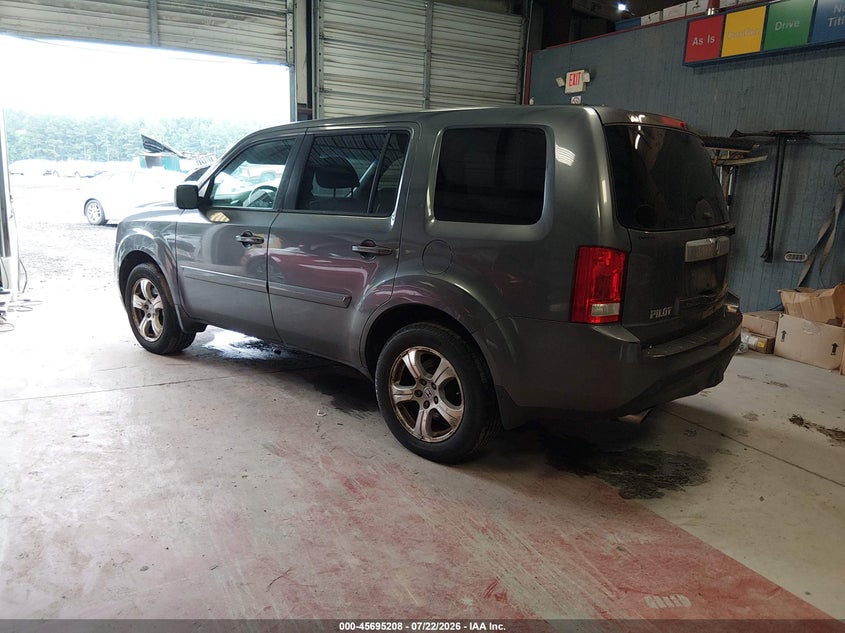 Vin: 5fnyf4h53cb054763, lot: 46193836, honda pilot ex-l 20123