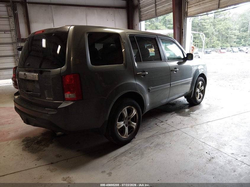 Vin: 5fnyf4h53cb054763, lot: 46193836, honda pilot ex-l 20124