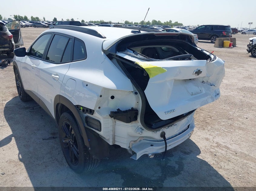 2025 CHEVROLET TRAX auction photo 3