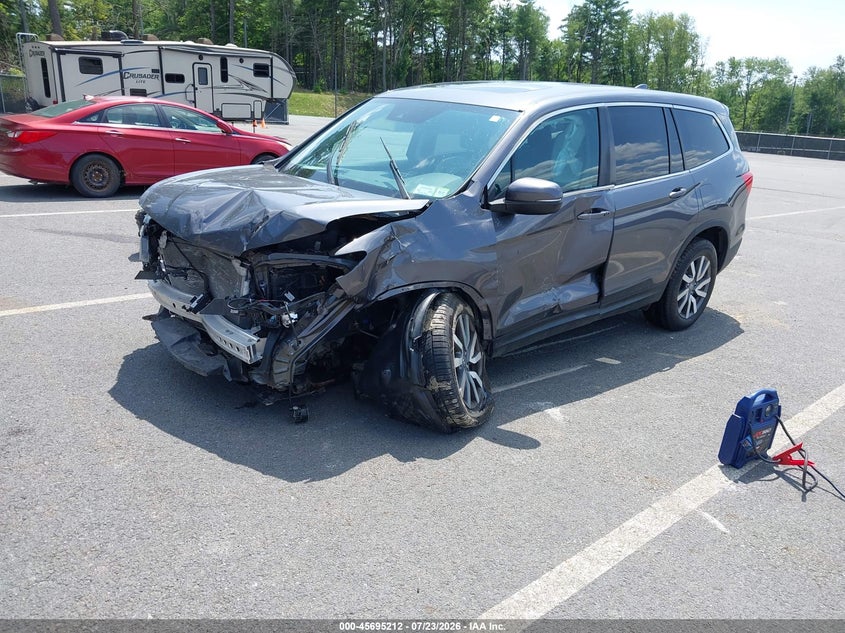 Vin: 5fnyf6h55lb032596, lot: 46193840, honda pilot awd ex-l 20202