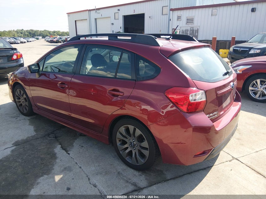 2015 SUBARU IMPREZA auction photo 3