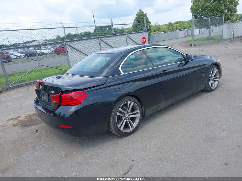 Vin: wba4z1c51kee44482, lot: 46193857, bmw 430i 20194
