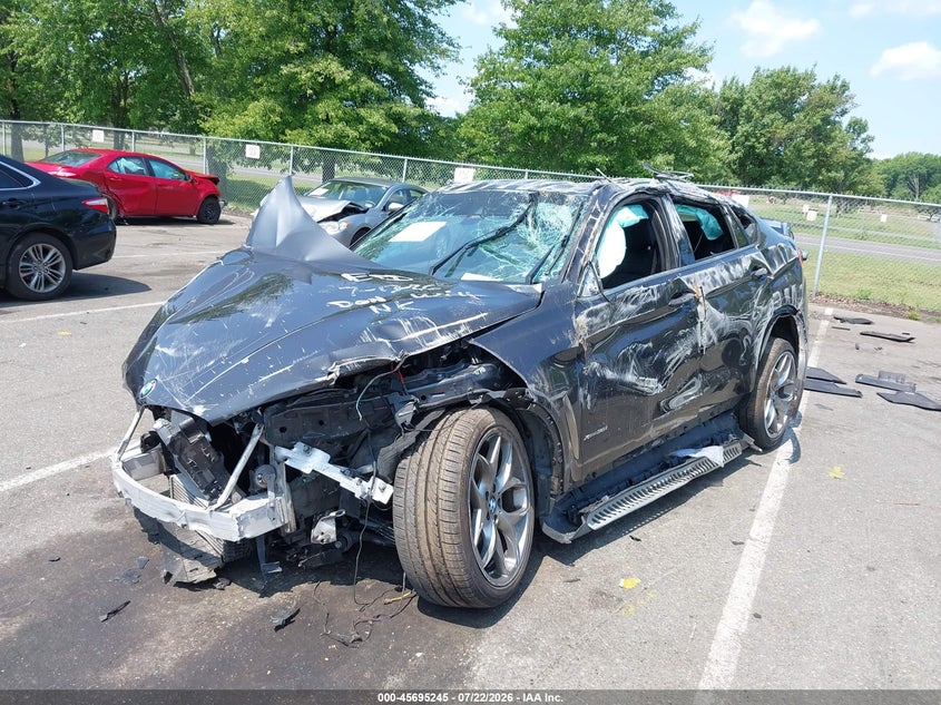 Vin: 5uxku2c30h0u29342, lot: 46193873, bmw x6 xdrive35i 20172