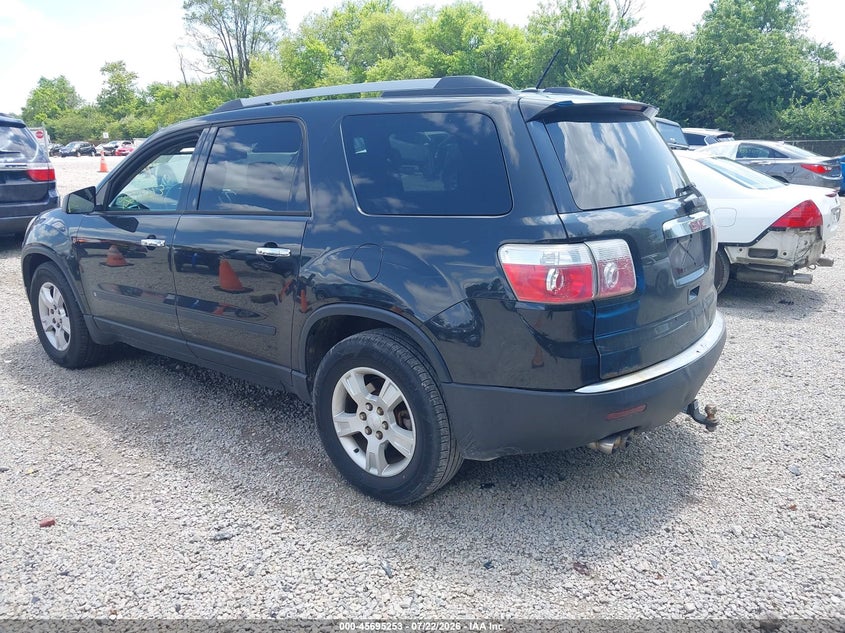 Vin: 1gklrkedxaj152605, lot: 46193881, gmc acadia sl 20103