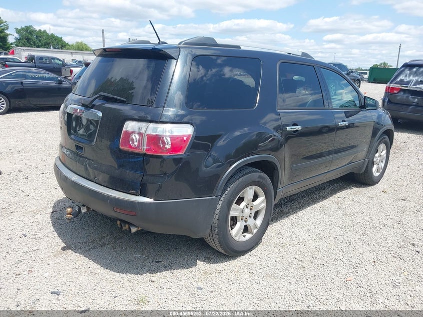 Vin: 1gklrkedxaj152605, lot: 46193881, gmc acadia sl 20104