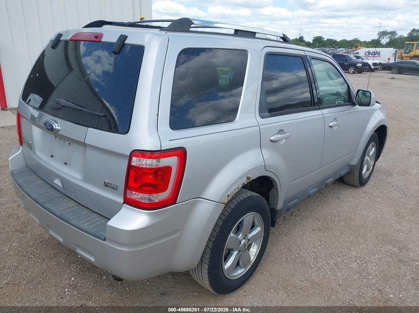 Vin: 1fmcu9eg4cka72464, lot: 46193889, ford escape limited 20124