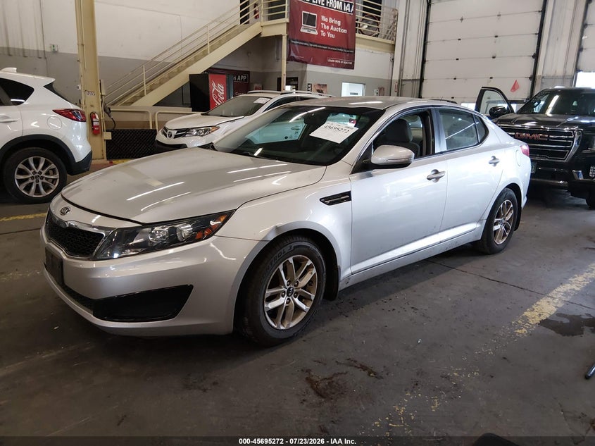Vin: knagm4a79b5167482, lot: 46193899, kia optima lx 20112
