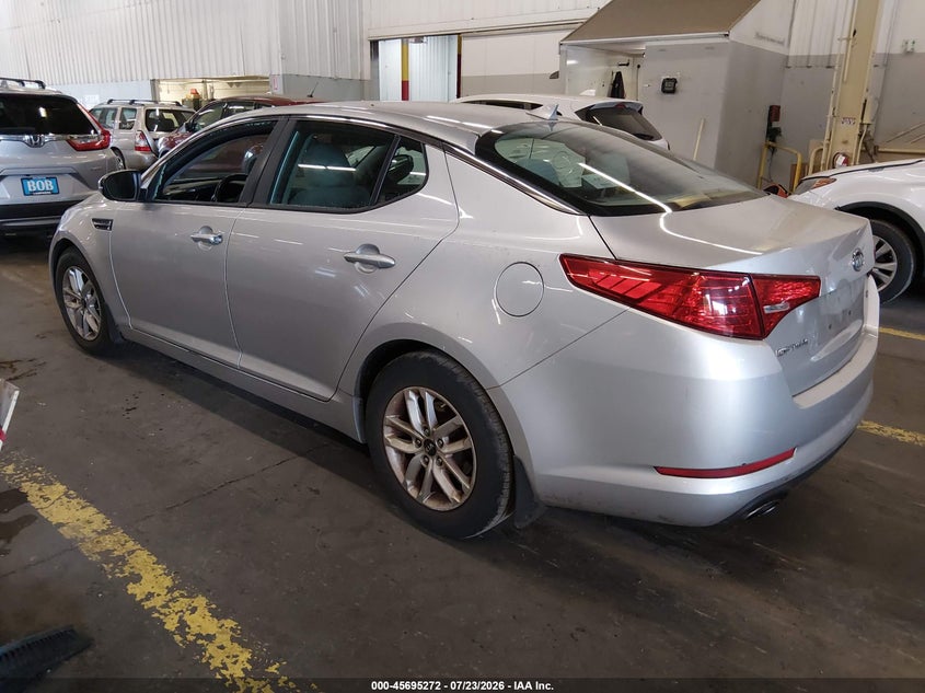 Vin: knagm4a79b5167482, lot: 46193899, kia optima lx 20113