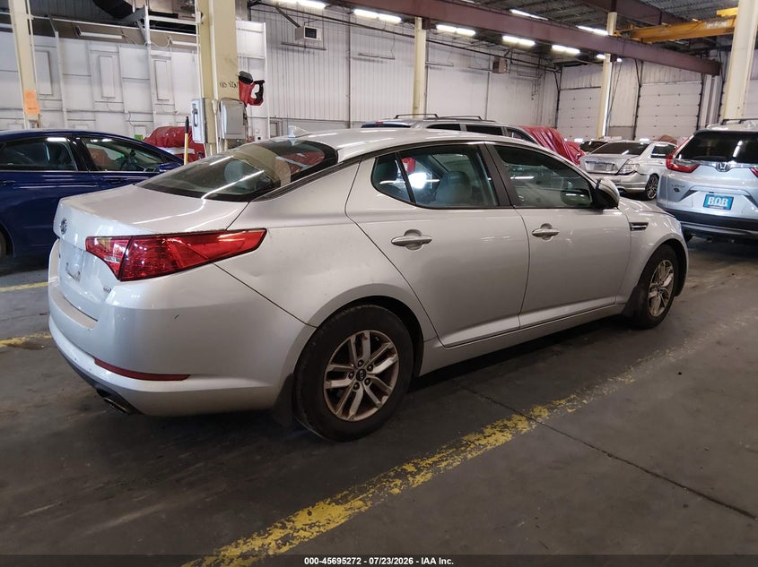 Vin: knagm4a79b5167482, lot: 46193899, kia optima lx 20114