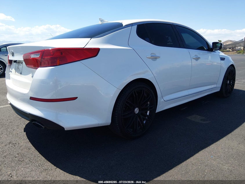 Vin: knagm4a73e5516270, lot: 46193914, kia optima lx 20144