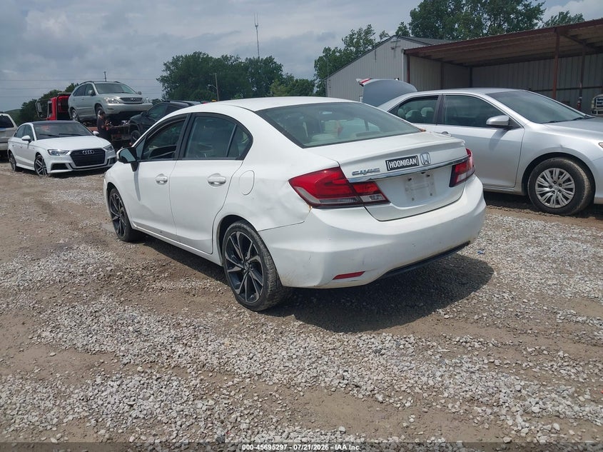 2014 HONDA CIVIC auction photo 3