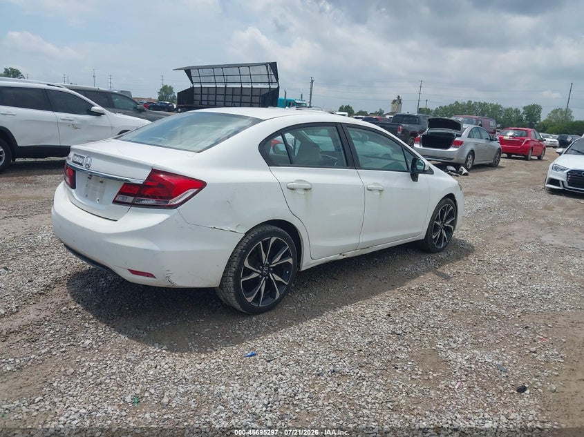 2014 HONDA CIVIC auction photo 4