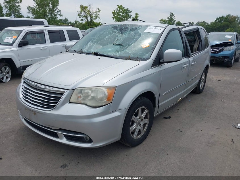 Vin: 2c4rc1bg3cr174735, lot: 46193931, chrysler town & country touring 20122