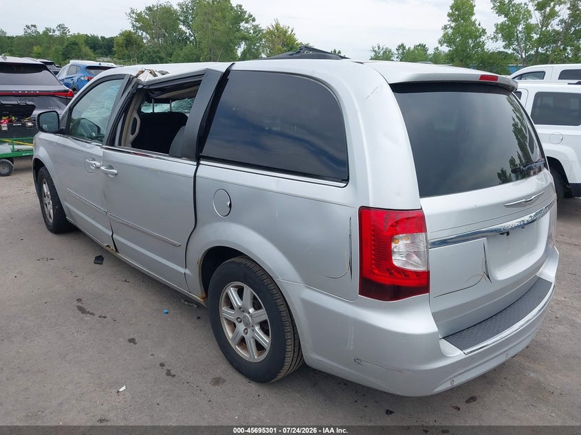 Vin: 2c4rc1bg3cr174735, lot: 46193931, chrysler town & country touring 20123