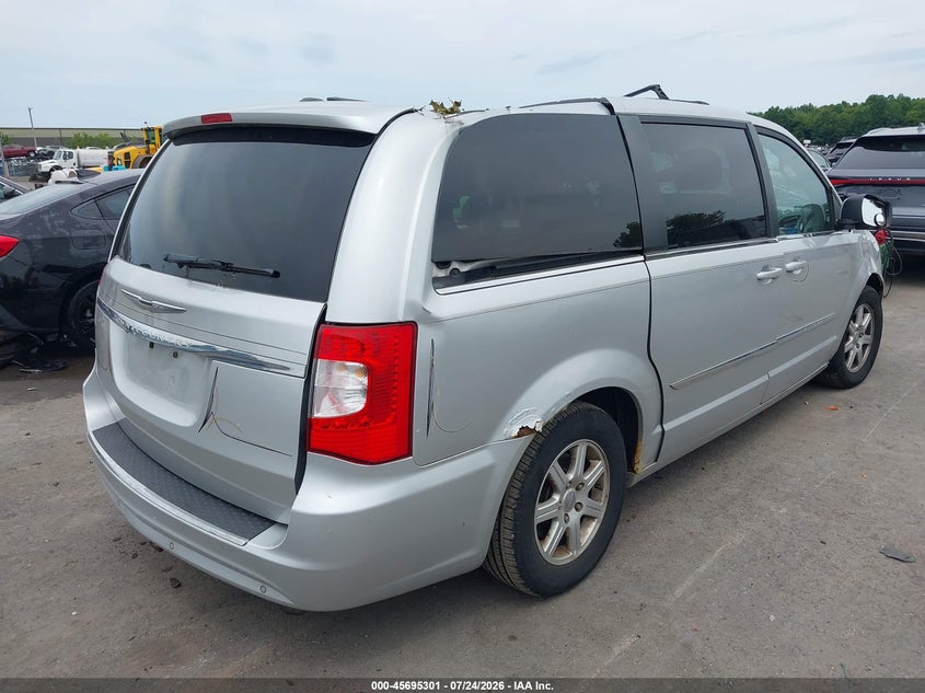 Vin: 2c4rc1bg3cr174735, lot: 46193931, chrysler town & country touring 20124