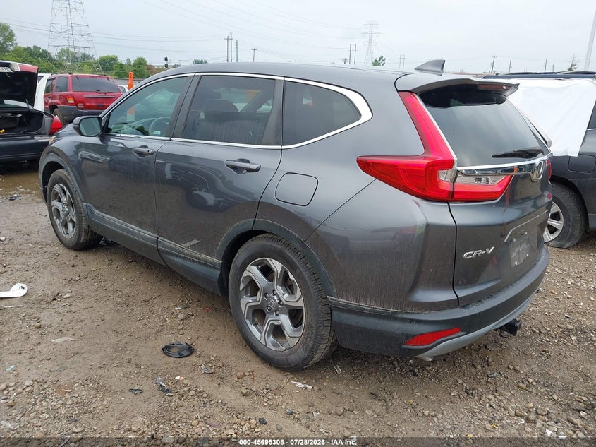 Vin: 2hkrw2h51kh665559, lot: 46193936, honda cr-v ex 20193