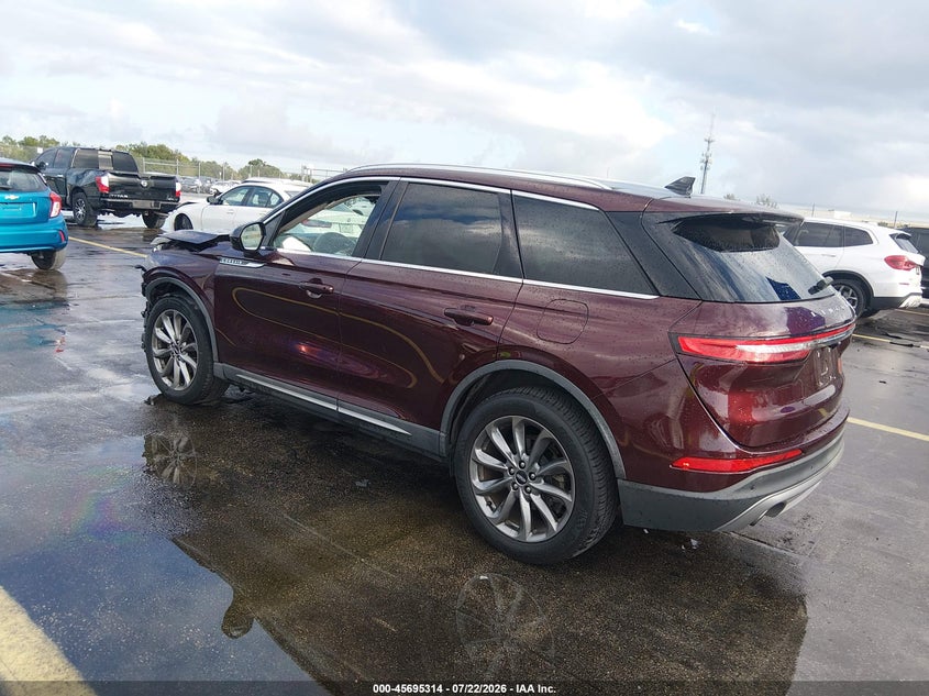 Vin: 5lmcj1c9xlul07594, lot: 46193942, lincoln corsair standard 20203
