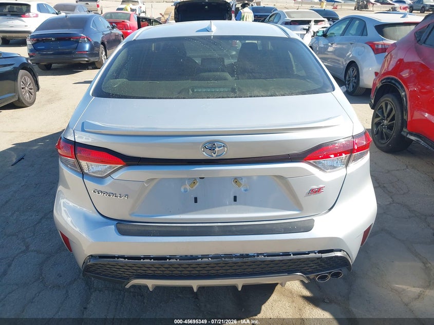 2022 Toyota Corolla Se VIN: JTDS4MCE7N3506751 Lot: 45695349