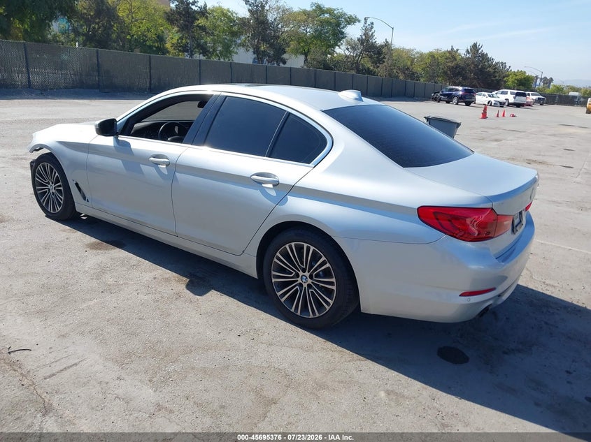 Vin: wbaja5c53kww43610, lot: 46194004, bmw 530i 20193
