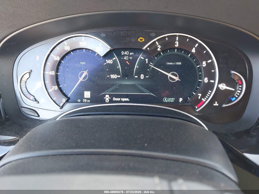 2019 BMW 530I auction photo 7
