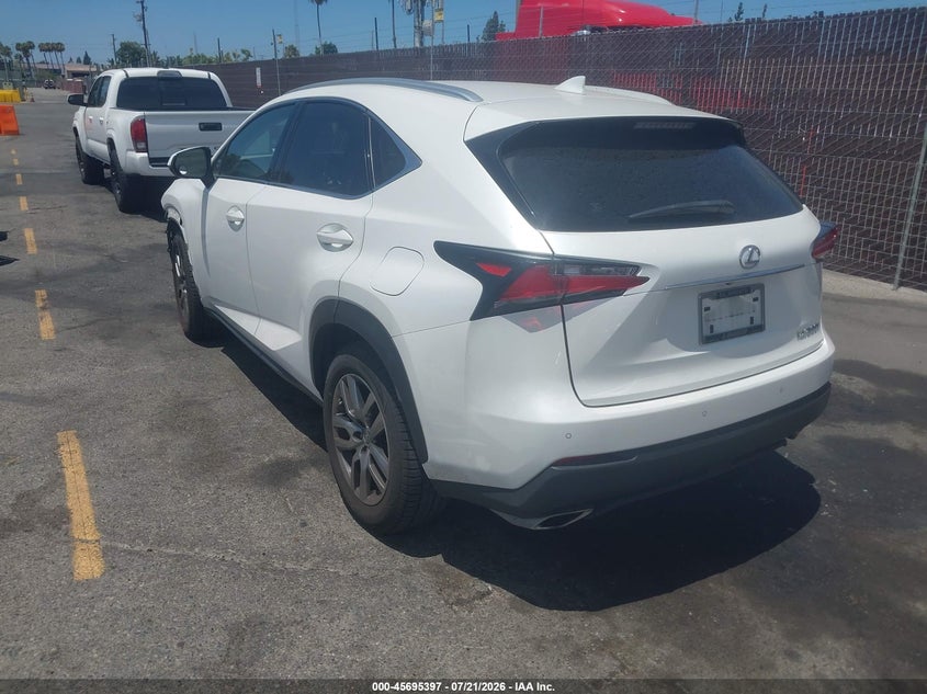 2016 Lexus Nx 200T VIN: JTJYARBZ9G2035177 Lot: 45695397