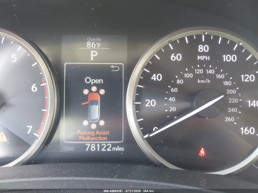 2016 Lexus Nx 200T VIN: JTJYARBZ9G2035177 Lot: 45695397
