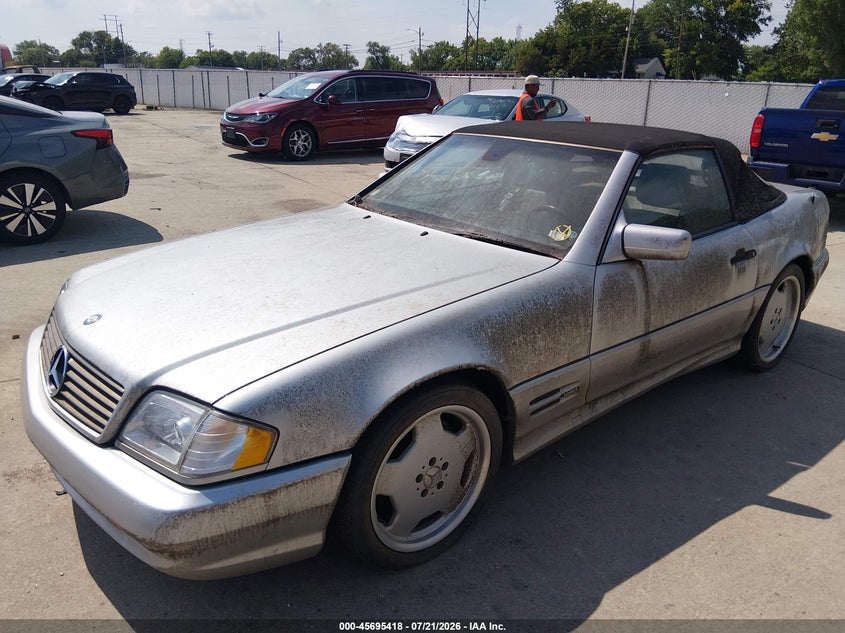 1998 Mercedes-Benz Sl 500 VIN: WDBFA67F7WF163480 Lot: 45695418