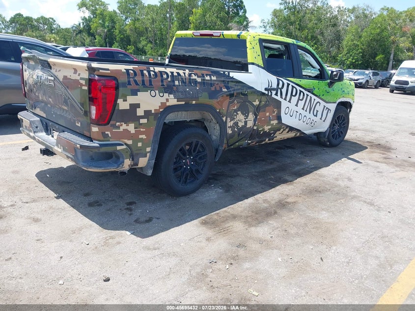 Vin: 1gtpuaek7sz173175, lot: 46194060, gmc sierra 1500 4wd  standard box pro 20254