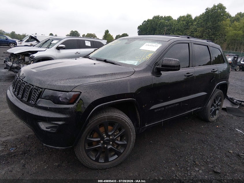 2019 Jeep Grand Cherokee Altitude 4X4, Right Front, IAAI, VIN 1C4RJFAG5KC855233 — photo 2