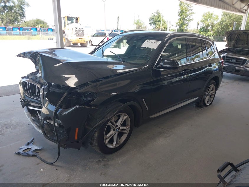 Vin: 5uxty3c02m9h99043, lot: 46194079, bmw x3 sdrive30i 20212