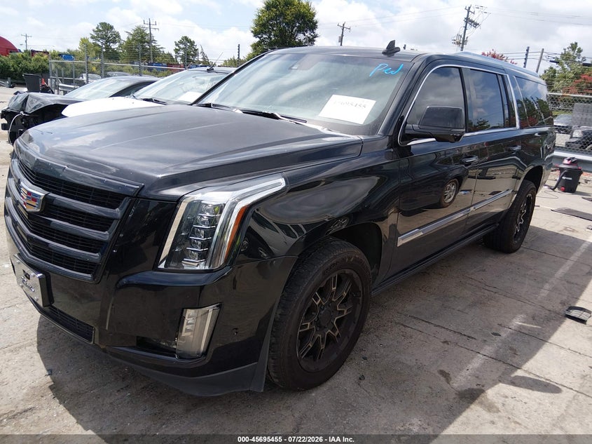 Vin: 1gys4jkj0hr137028, lot: 46194083, cadillac escalade esv premium luxury 20172