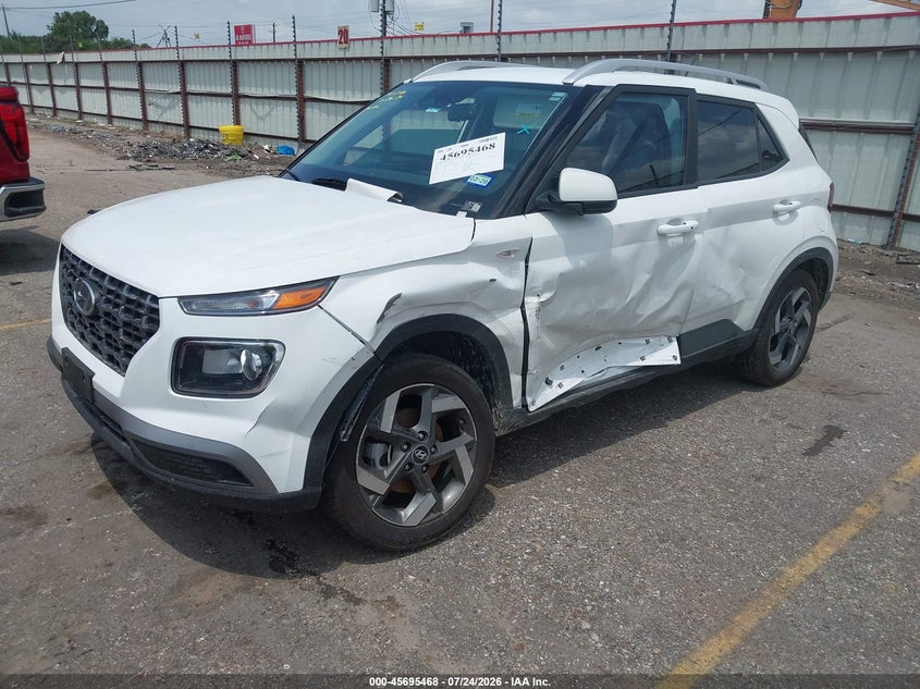 Vin: kmhrc8a38tu444130, lot: 46194096, hyundai venue sel 20262