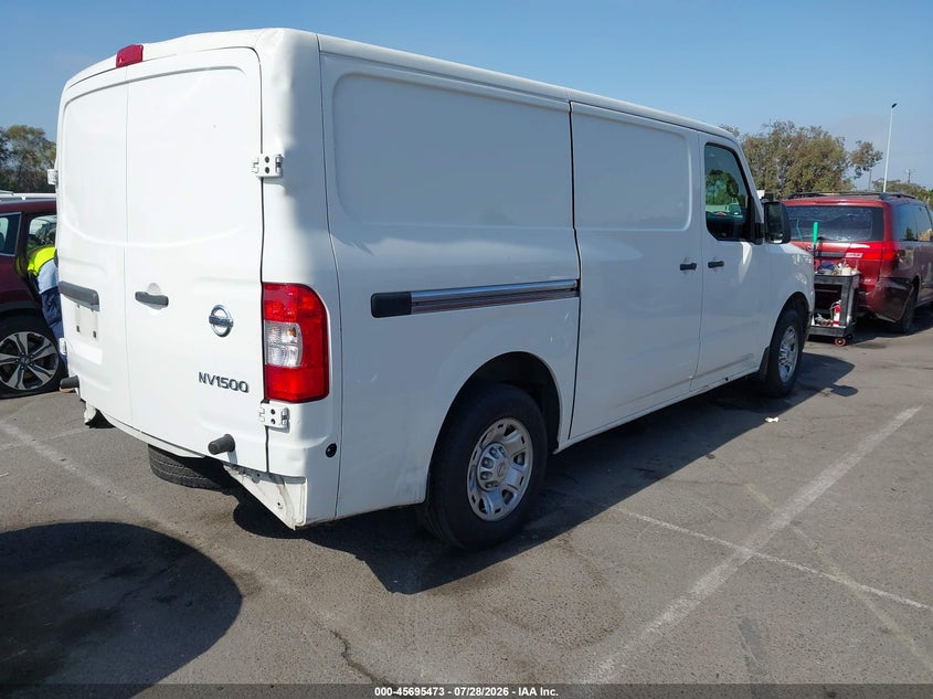 Vin: 1n6bf0km5jn813651, lot: 46194101, nissan nv cargo nv1500 sv v6 20184