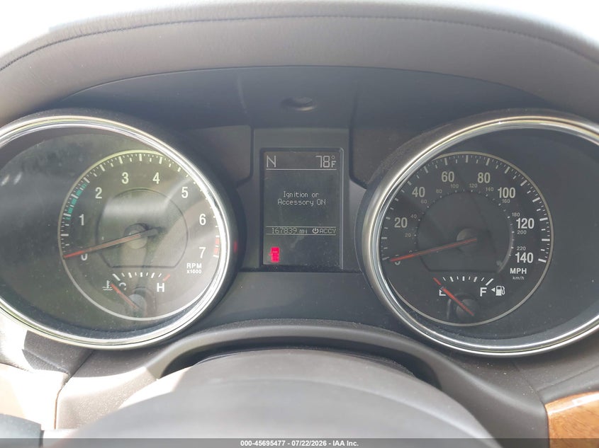 2012 JEEP GRAND CHEROKEE auction photo 7