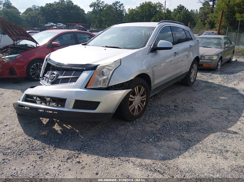2011 Cadillac SRX, Обычный износ, IAAI, VIN 3GYFNGEY0BS521230 — фото 2