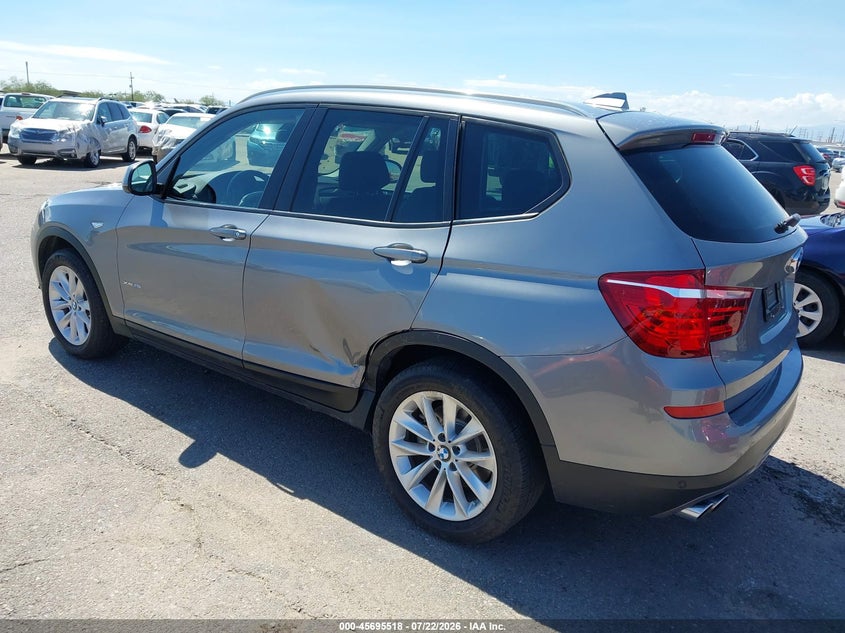 Vin: 5uxwx9c34h0t22697, lot: 46194146, bmw x3 xdrive28i 20173