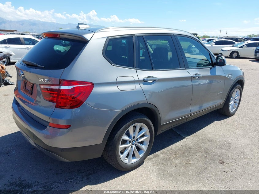 Vin: 5uxwx9c34h0t22697, lot: 46194146, bmw x3 xdrive28i 20174