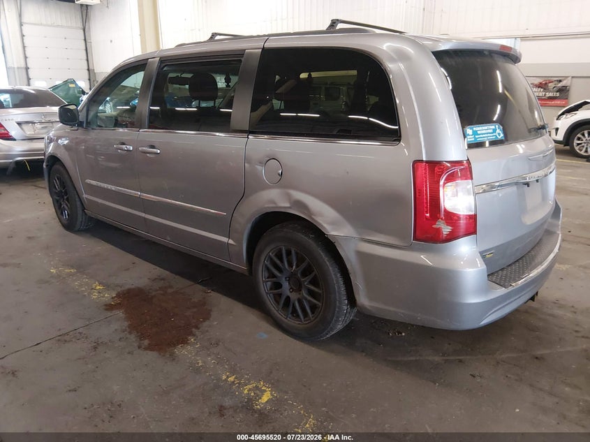 Vin: 2c4rc1bg9gr296263, lot: 46194148, chrysler town & country touring 20163