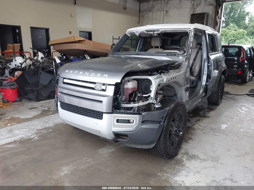 Vin: salej7ex0r2337845, lot: 46194168, land rover defender 110 p300 20242