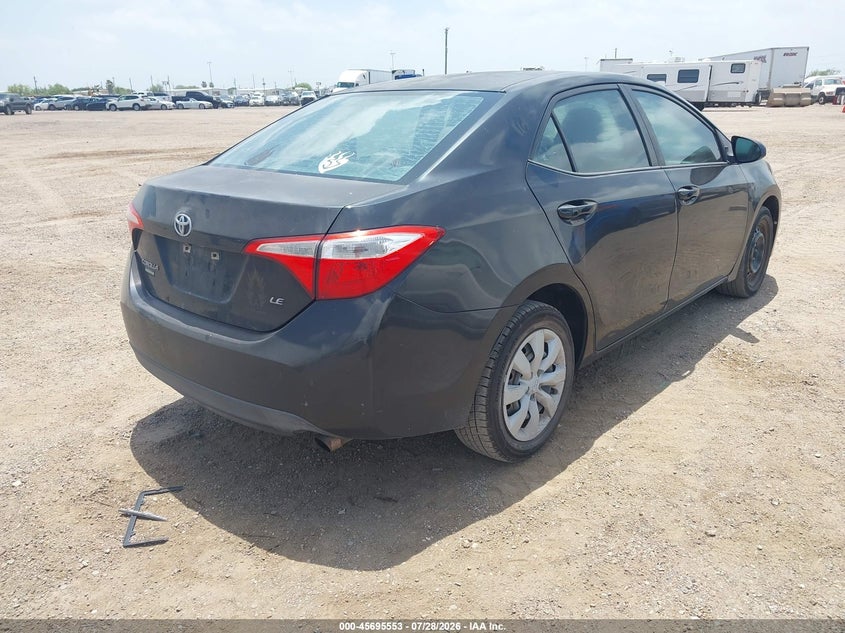 Vin: 5yfburhexfp330972, lot: 46194181, toyota corolla le 20154