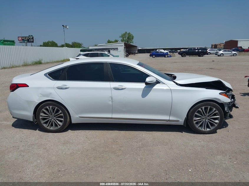 2015 Hyundai Genesis 3.8 VIN: KMHGN4JE9FU101908 Lot: 45695556