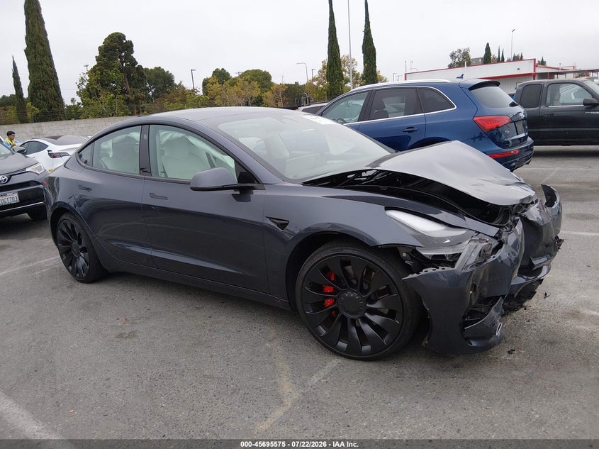 2023 Tesla Model 3 Performance Dual Motor All-Wheel Drive VIN: 5YJ3E1EC0PF559891 Lot: 45695575