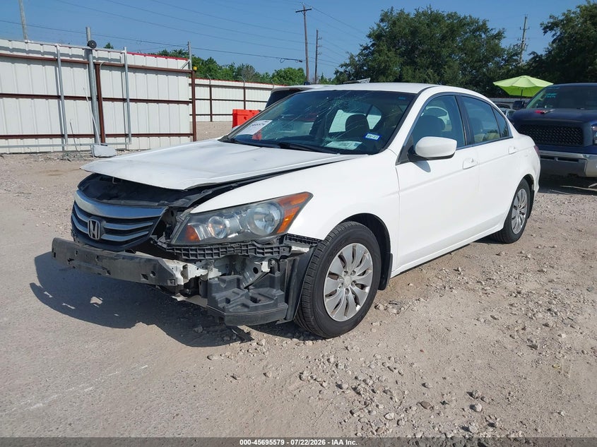 2012 Honda Accord, Front End, IAAI, VIN 1HGCP2F33CA053507 — photo 2
