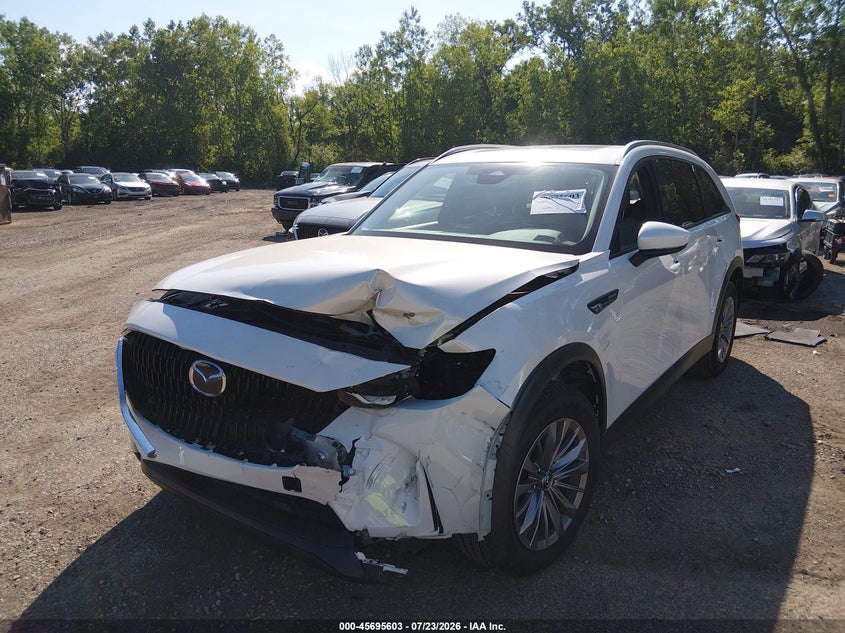 Vin: jm3kkbhd8s1212364, lot: 46194231, mazda cx-90 3.3 turbo preferred package 20252