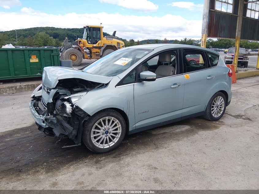 Vin: 1fadp5bu2dl533598, lot: 46194252, ford c-max hybrid sel 20132