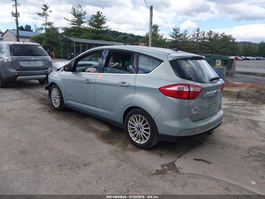 Vin: 1fadp5bu2dl533598, lot: 46194252, ford c-max hybrid sel 20133