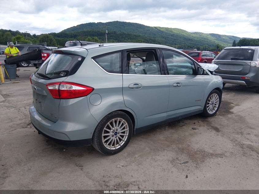 Vin: 1fadp5bu2dl533598, lot: 46194252, ford c-max hybrid sel 20134