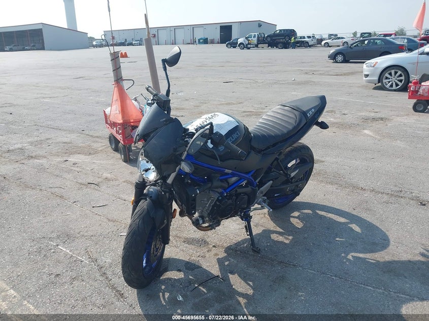2019 Suzuki Sv650 A/X VIN: JS1VP55BXK7101026 Lot: 45695655